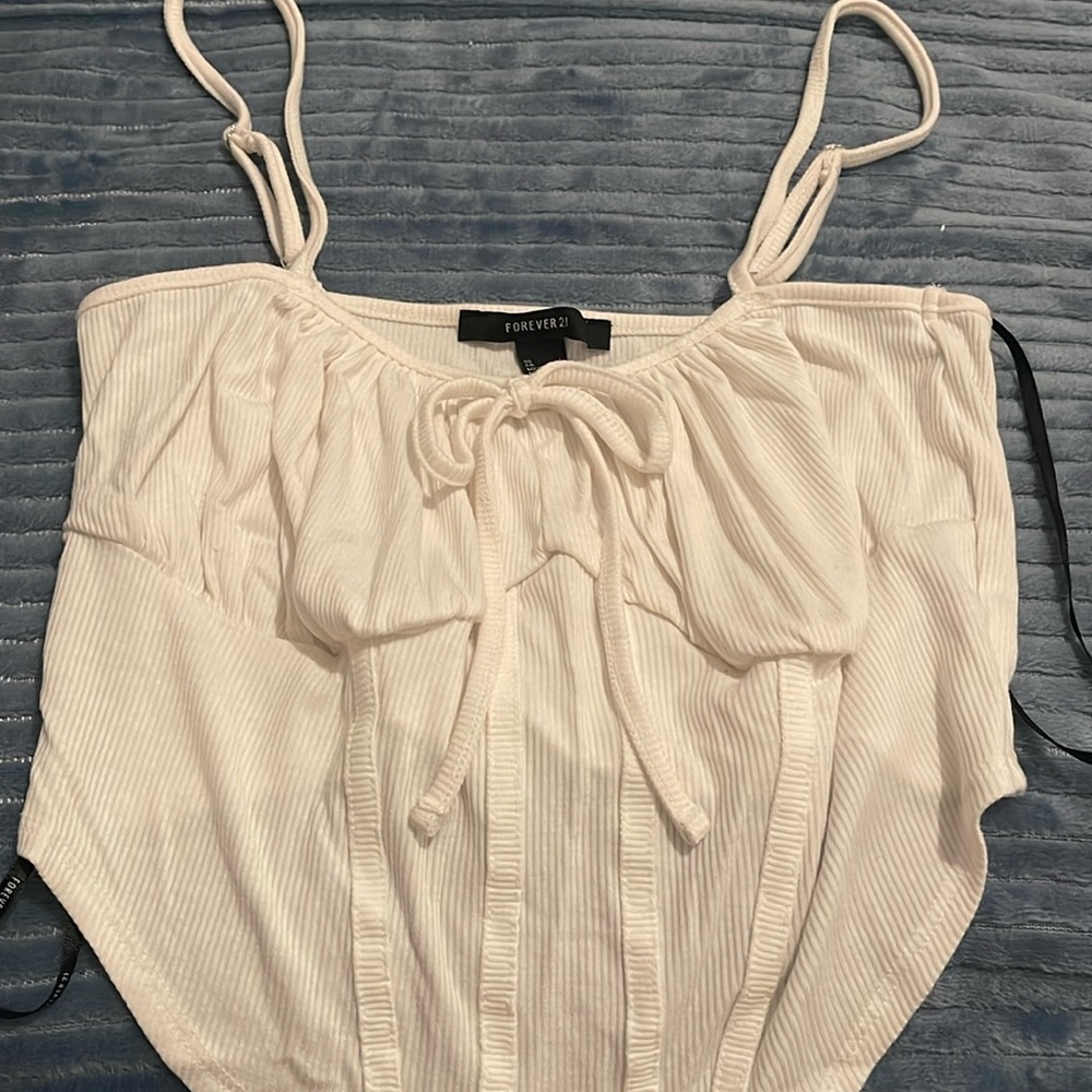 Forever 21 Corset Cami Tank Top